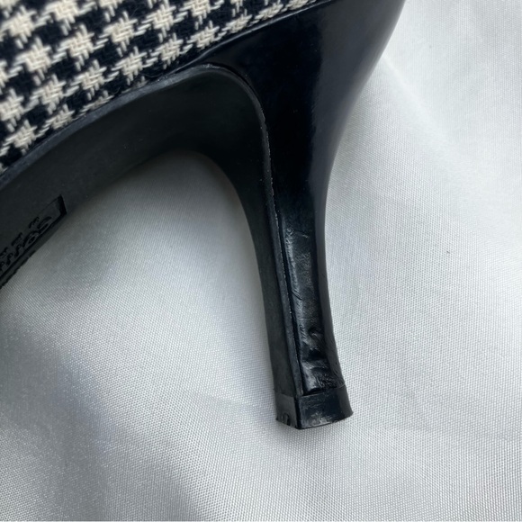 Comfort Plus houndstooth Pointy Pump Heels Size 7 - Picture 5 of 6